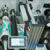 M&aacute;quina de impresi&oacute;n Flexo de bomba de tinta en l&iacute;nea con unidad de corte de troquelamiento rotativo